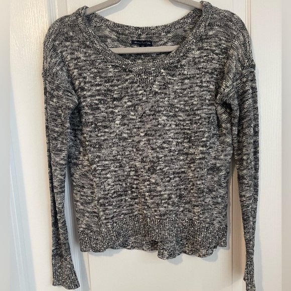Grey Black and White blended Sweater - Picture 7 of 7